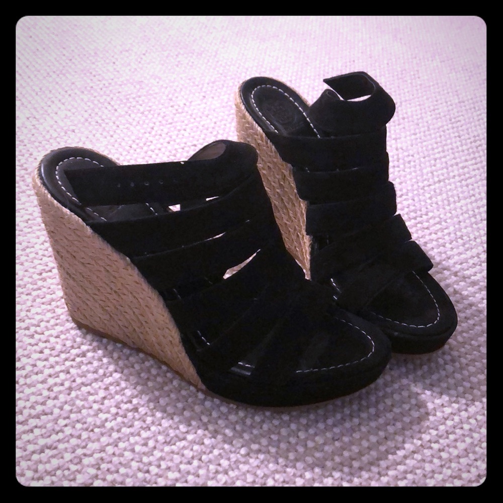 Brand new Tory Burch wedges